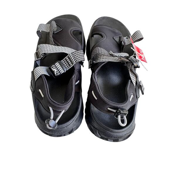 Nike Oneonta DJ6604-001 Men's Sz: 12 Black Pure Platinum Wolf Gray Slide Sandals - Picture 6 of 11